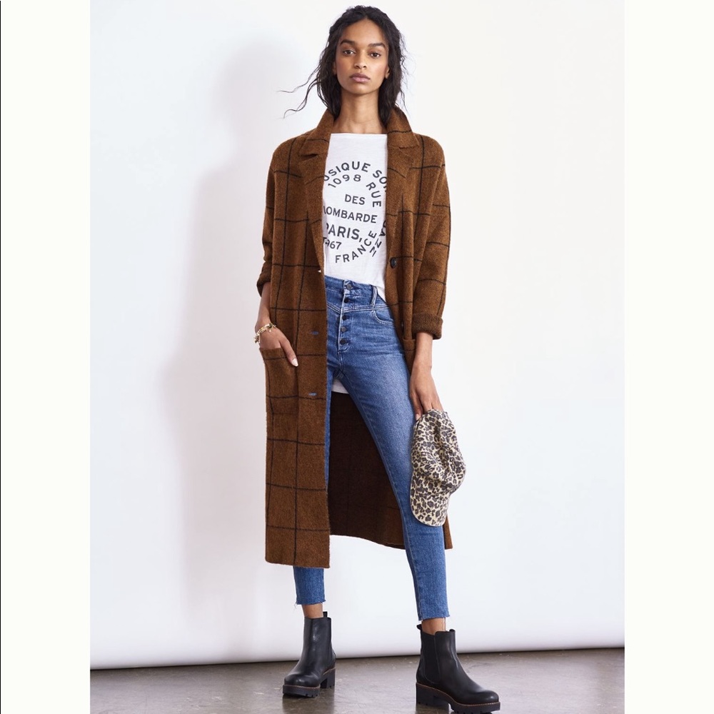 Anthro Sweater Coat
